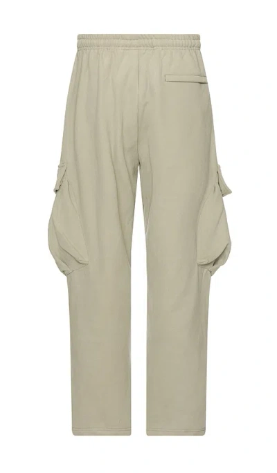 Drmers Club Baggy Cargo Sweats In Sand