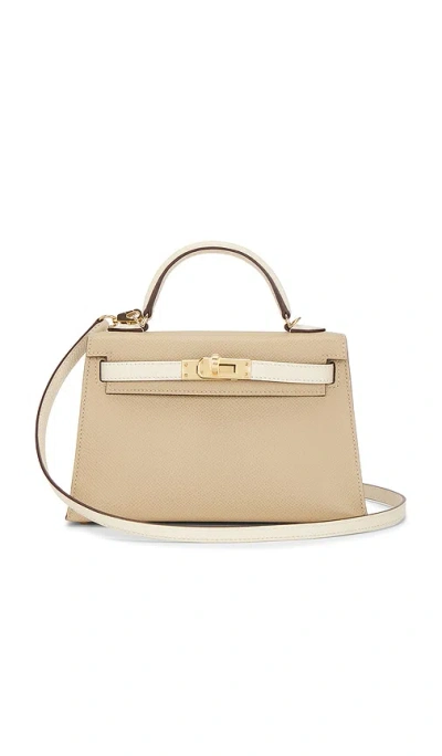 Fwrd Renew Hermes Epsom Kelly 20 Sellier Handbag