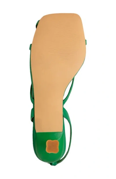 Chase & Chloe Chase And Chloe Itaty Ankle Wrap Sandal