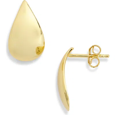 Argento Vivo Thin Teardrop Earrings
