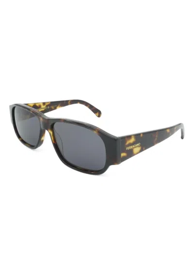 Ferragamo Eyewear Rectangle-frame Sunglasses