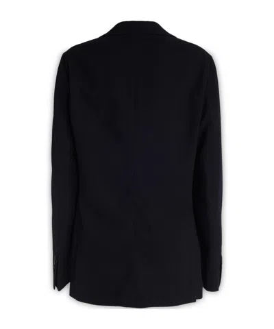 Circolo 1901 Wool Blazer In Black
