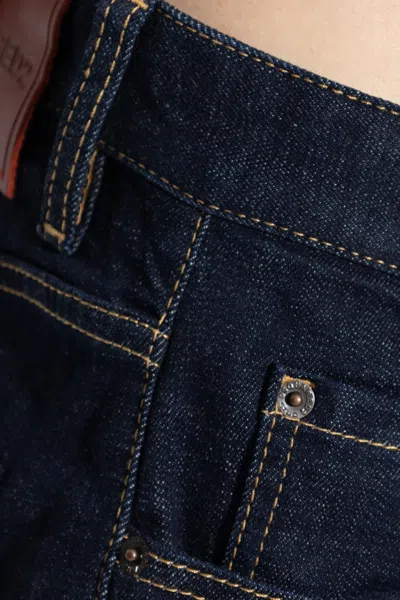 Dsquared2 Indigo Wide-leg Denim Jeans In Blue