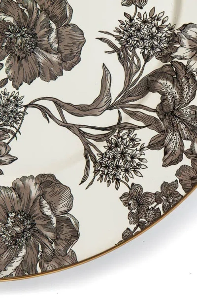 Mackenzie-childs Mackenzie Childs Sterling English Garden Enameled Steel Platter