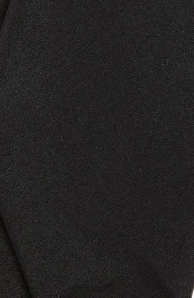 Clifton Wilson Black Silk Bow Tie