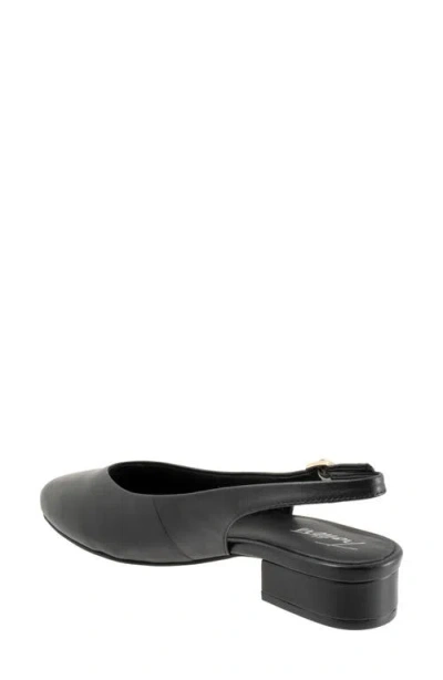 Trotters Jessa Slingback Pump In Black