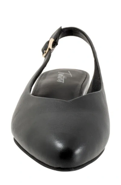 Trotters Jessa Slingback Pump In Black