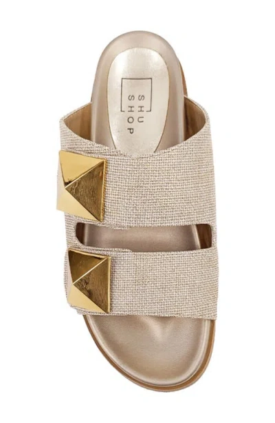 Shushop Bernarda Studded Slide Sandal