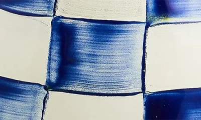 Mackenzie-childs Mackenzie Childs Royal Check Enameled Steel 3-quart Pitcher