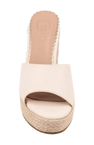 Shushop Elvira Platform Slide Sandal