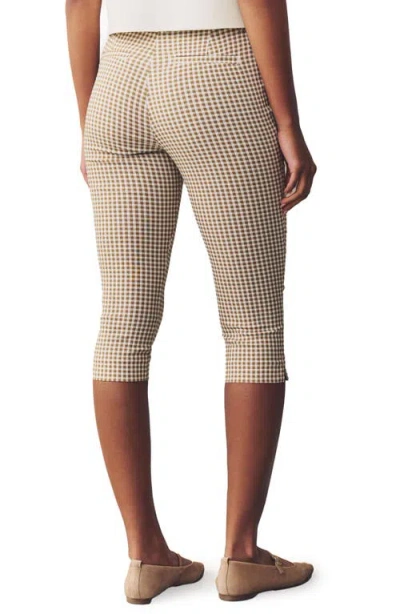 Next Pull-on Capri Pants In Brown