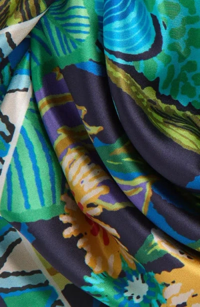 Echo Rainforest Silk Square Scarf