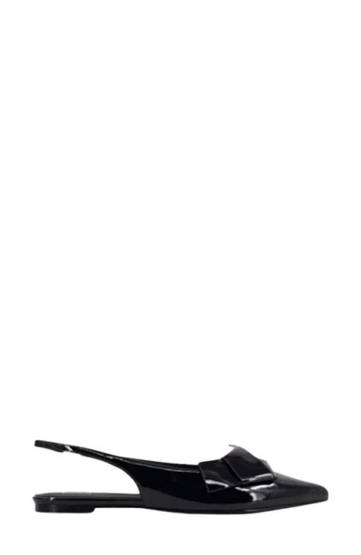 Shushop Audrey Pointed Toe Slingback Flat