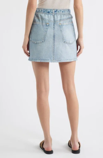 Rag & Bone Miramar Ponte Printed Stretch-jersey Mini Skirt