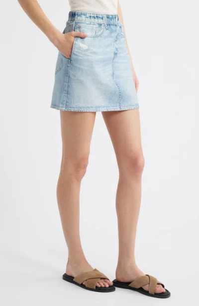 Rag & Bone Miramar Ponte Printed Stretch-jersey Mini Skirt