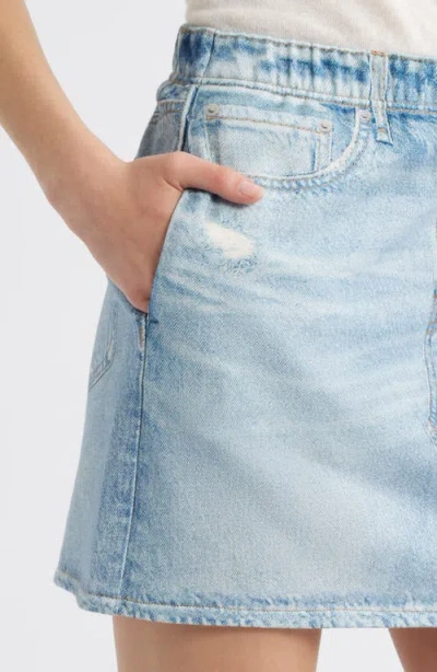 Rag & Bone Miramar Ponte Printed Stretch-jersey Mini Skirt