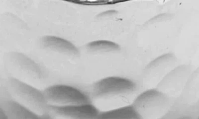 Argento Vivo Hammered Linear Ring