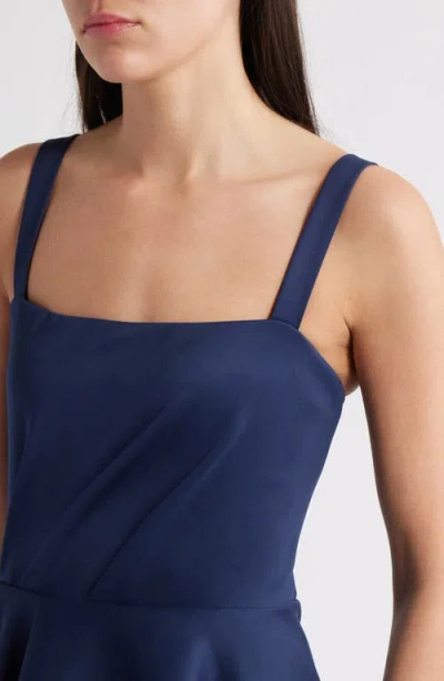 Black Halo Dorothea Gown In Blue