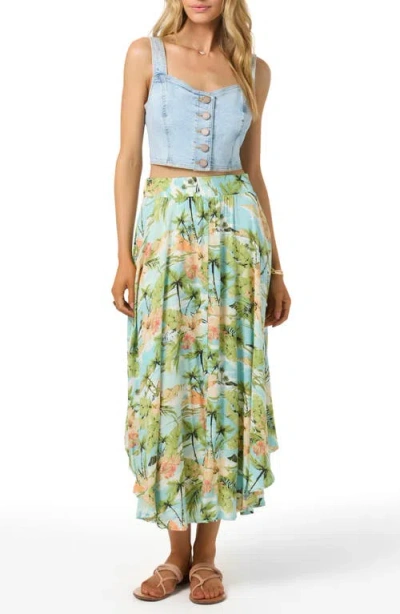 O'neill Delphina Crop Denim Vest