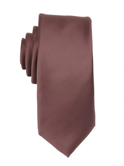 Brooklyn Brigade Solid Satin X-long Tie