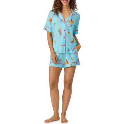 Room Service Pjs Print Short Pajamas