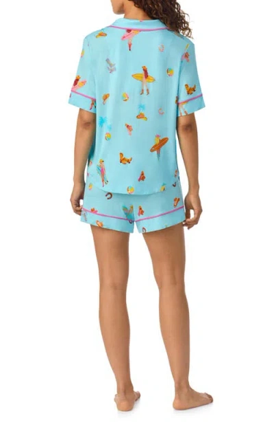 Room Service Pjs Print Short Pajamas