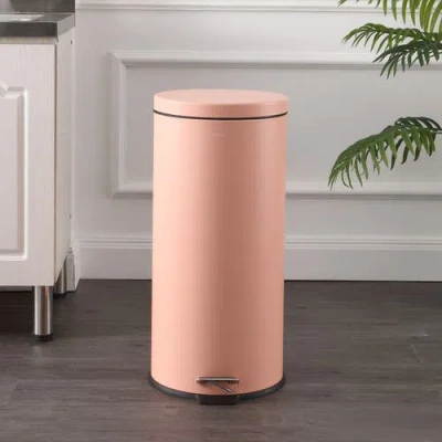Happimess Oscar 8-gallon Step-open Trash Can With Free Mini Trash Can