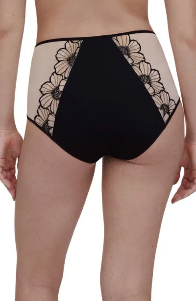 Chantelle Pulp Embroidered High Waist Briefs