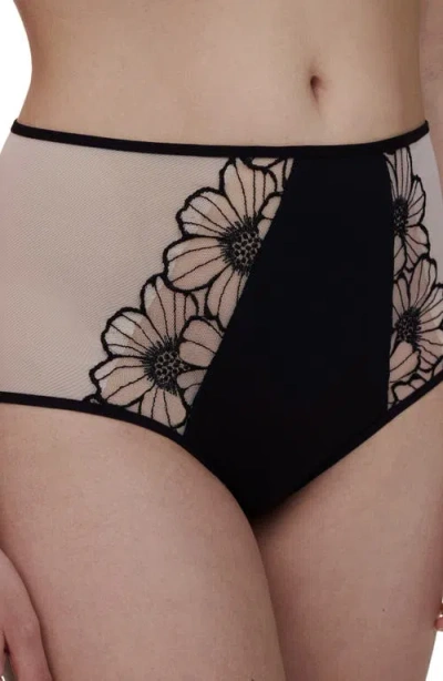 Chantelle Pulp Embroidered High Waist Briefs