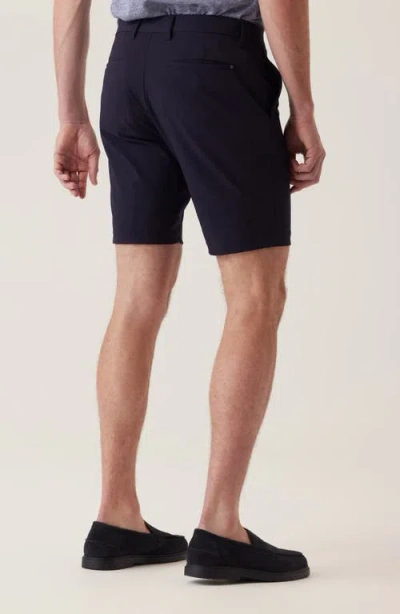 Deke Oasis Satellite Eme Seersucker Bermuda Shorts In Blue