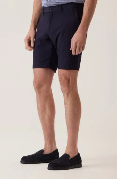 Deke Oasis Satellite Eme Seersucker Bermuda Shorts In Blue