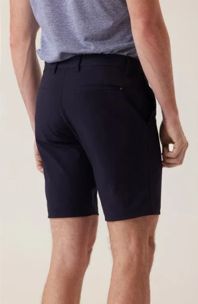 Deke Oasis Satellite Eme Seersucker Bermuda Shorts In Blue