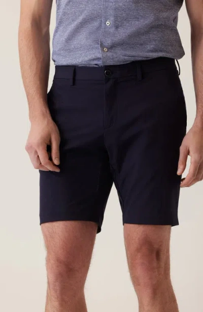 Deke Oasis Satellite Eme Seersucker Bermuda Shorts In Blue