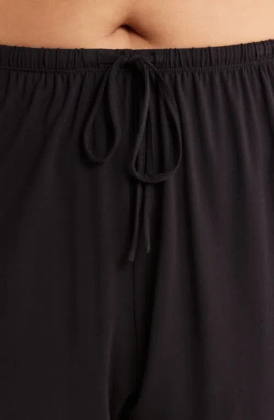 Nordstrom Serene Jersey Shortie Pajamas In Black