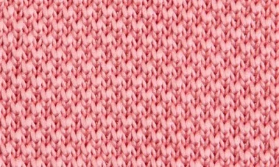 Clifton Wilson Pink Knit Silk Tie