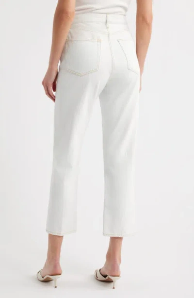 Frame The Pencil Crop High Waist Ankle Slim Straight Leg Jeans