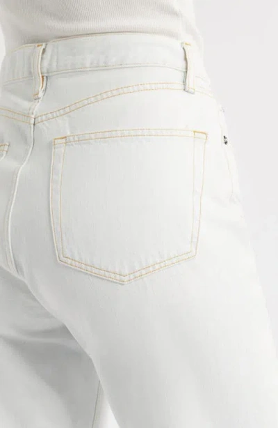 Frame The Pencil Crop High Waist Ankle Slim Straight Leg Jeans