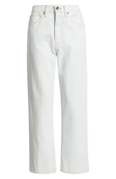 Frame The Pencil Crop High Waist Ankle Slim Straight Leg Jeans