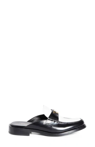 Prada Colorblock Loafer Mule