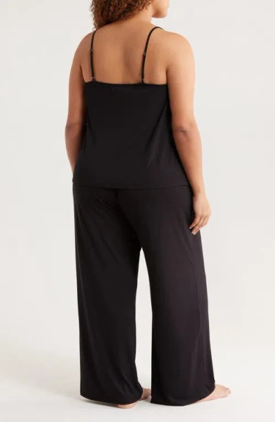 Nordstrom Serene Jersey Pajamas In Black
