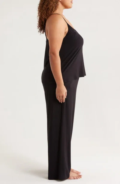 Nordstrom Serene Jersey Pajamas In Black