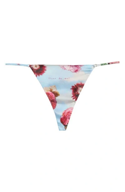 Fleur Du Mal Luxe Stretch Silk G-string