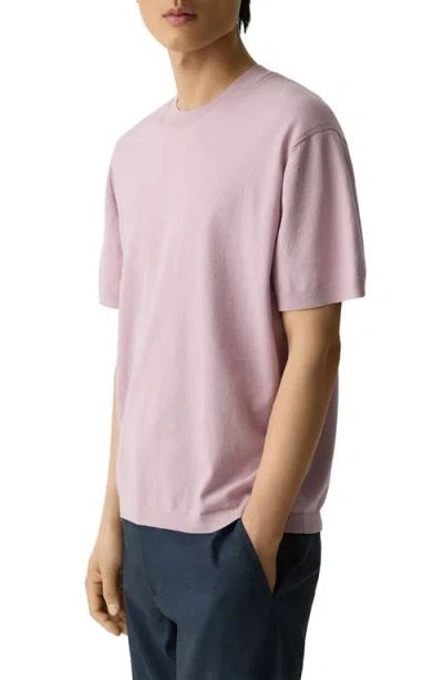 Theory Relaxed Crewneck Tee In Cotton Light Twist