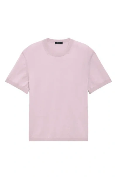 Theory Relaxed Crewneck Tee In Cotton Light Twist