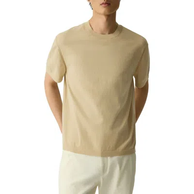 Theory Relaxed Crewneck Tee In Cotton Light Twist