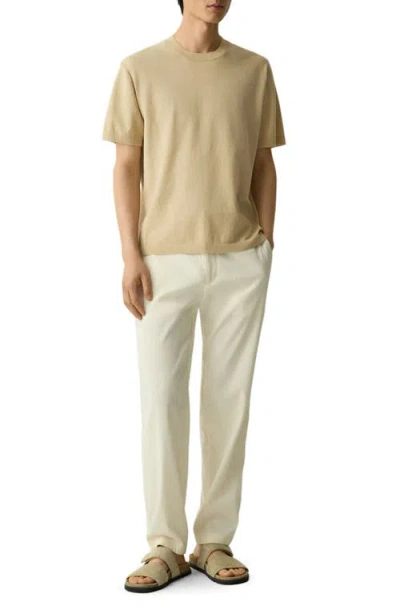 Theory Relaxed Crewneck Tee In Cotton Light Twist