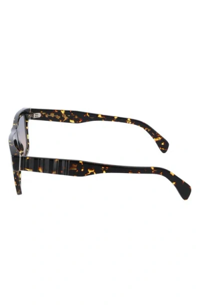 Paul Smith Morrel 54mm Gradient Rectangular Sunglasses In Black