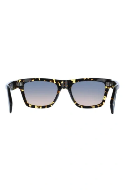 Paul Smith Morrel 54mm Gradient Rectangular Sunglasses In Black