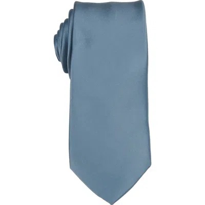 Brooklyn Brigade Solid Satin X-long Tie