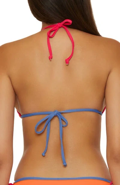 Bca Block Party Triangle Bikini Top